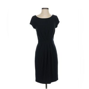 Tart Black‎ Sheath Mini Dress with Cap Sleeves